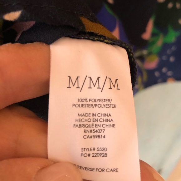 CAbi colorful western floral print shirt, from previous fall season, size M - Picture 10 of 14